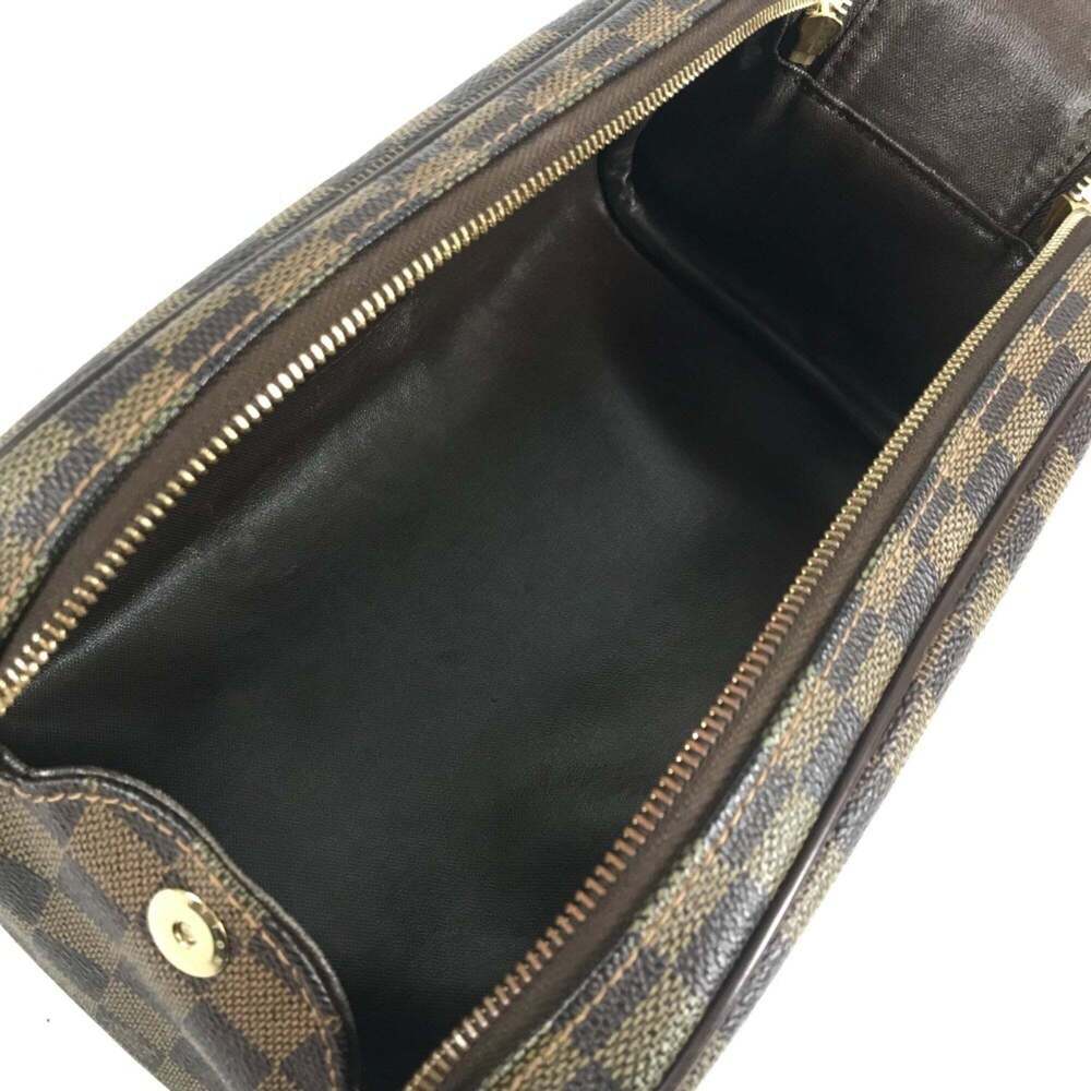 LOUIS VUITTON Brown Damier Canvas Pouch - Picture 10 of 14